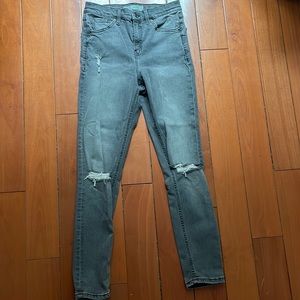 Topshop Jamie grey jeans